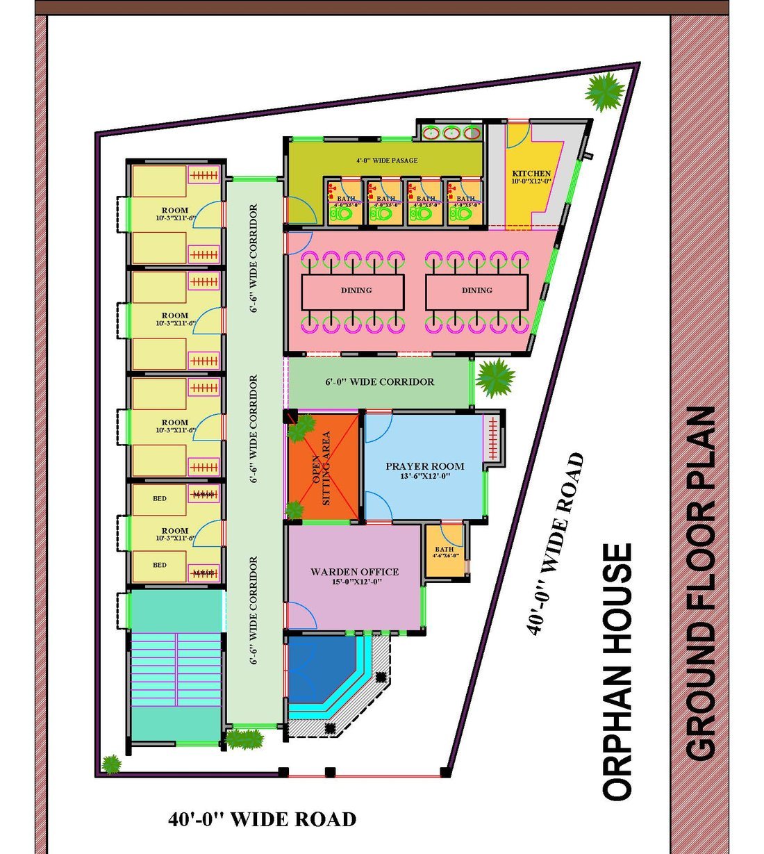 Ground floor plan